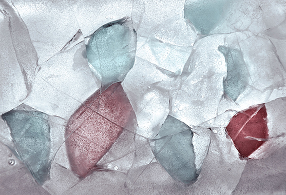 pieces of sea glass