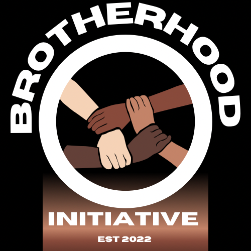 brotherhood initiative logo containing 3 interlocking arms