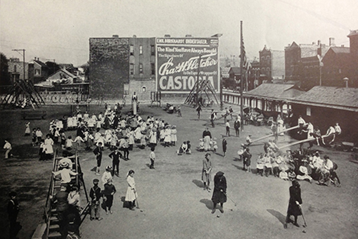 An adjusted proposal for the 1905 pamphlet "A Plea for Playgrounds"