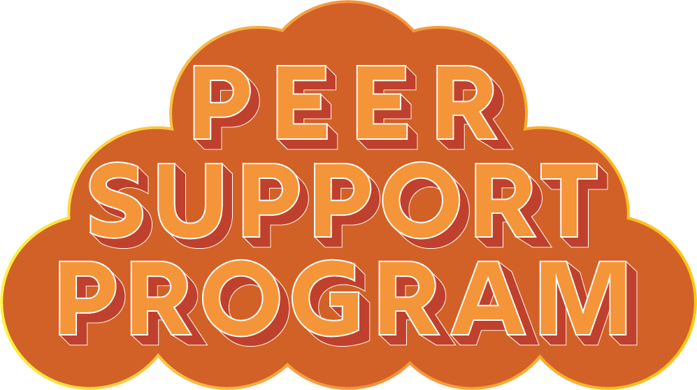 Orange Peer Support Program logo.